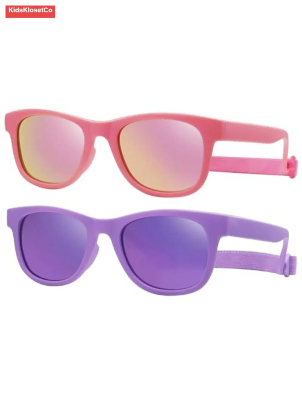 Kids Flexible Polarized UV400 Sunglasses with Strap